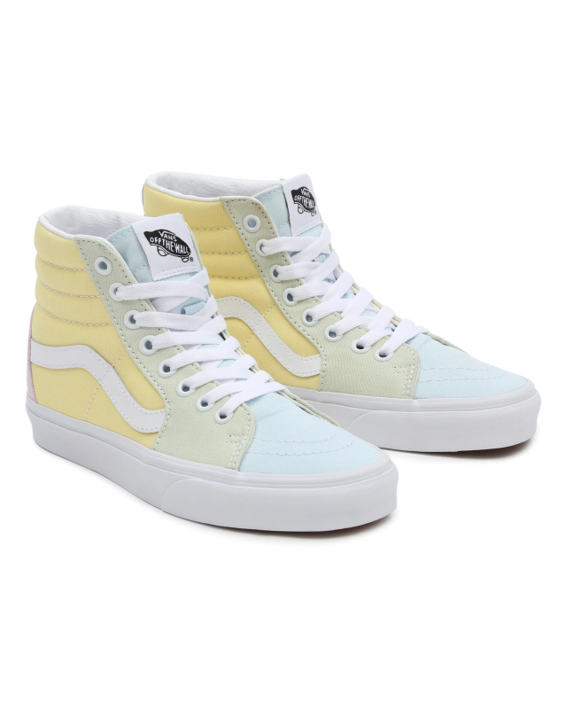 spezial madrid Vans UA SK8-HI Pastel Block Multicolor