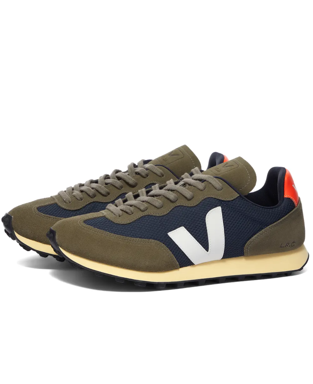 spezial madrid Veja Rio Branco Vintage Runner White & Orange Fluo
