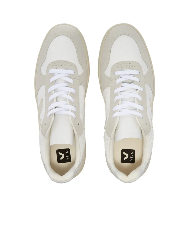 Spezial Madrid Veja V-10 B-Mesh Sneaker White & Natural Pierre