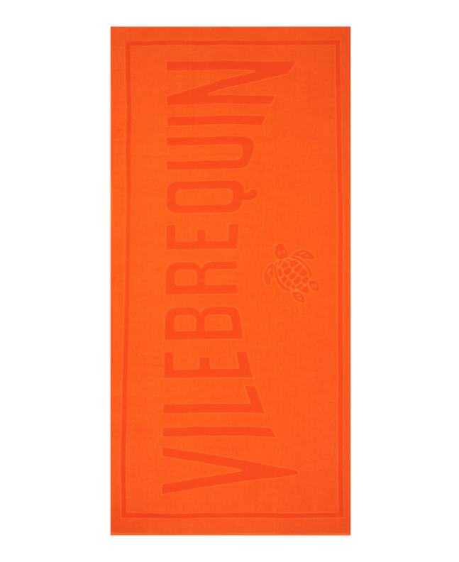 spezial madrid Vilebrequin Beach Towel Solid Apricot Orange