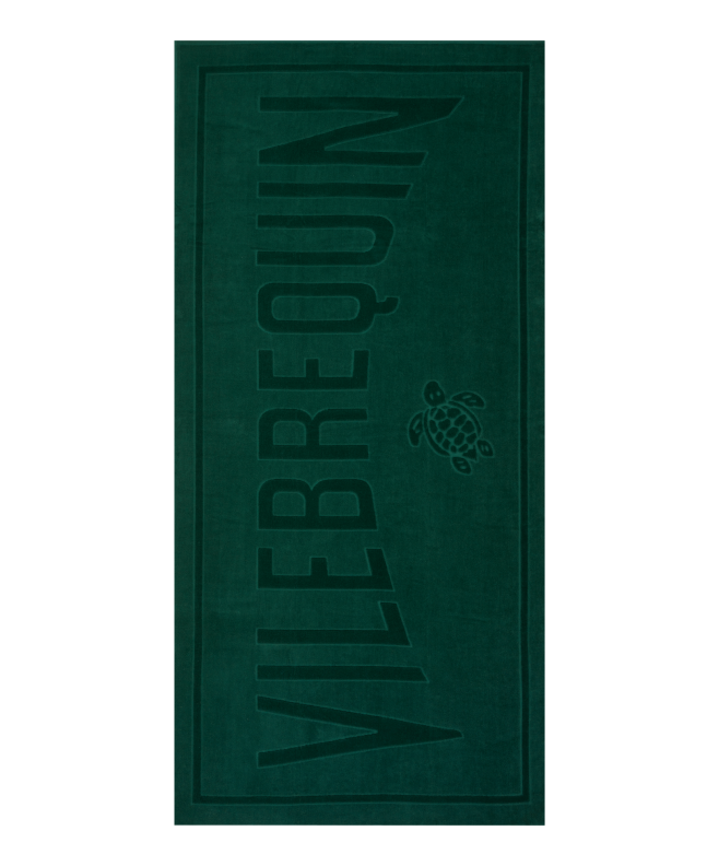 spezial madrid Vilebrequin Beach Towel Solid Ivy Green