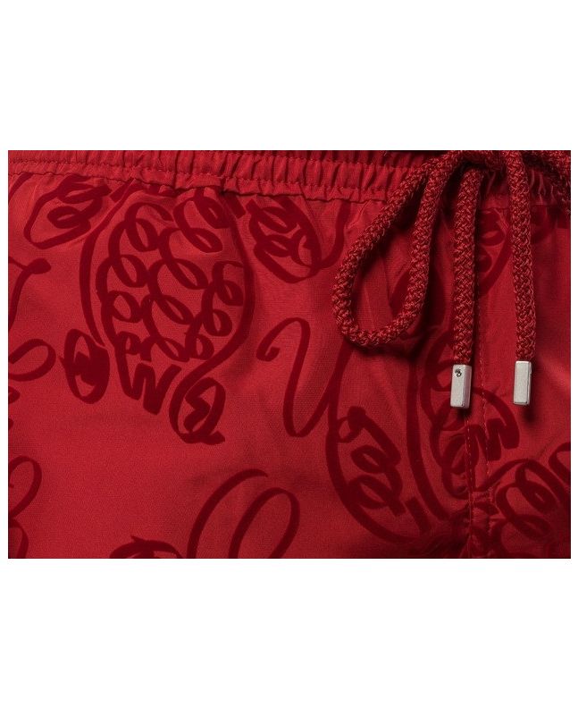 Spezial Madrid Vilebrequin Mahina Swin Short Ultra-light & Packable Micro Ronde Des Tortues Flocked Moulin Rouge