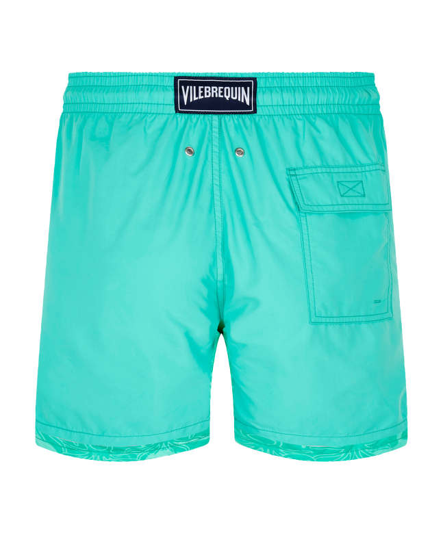 Spezial Madrid Vilebrequin Moorea Swin Short Medusas Water-Reactive Nenuphar Green