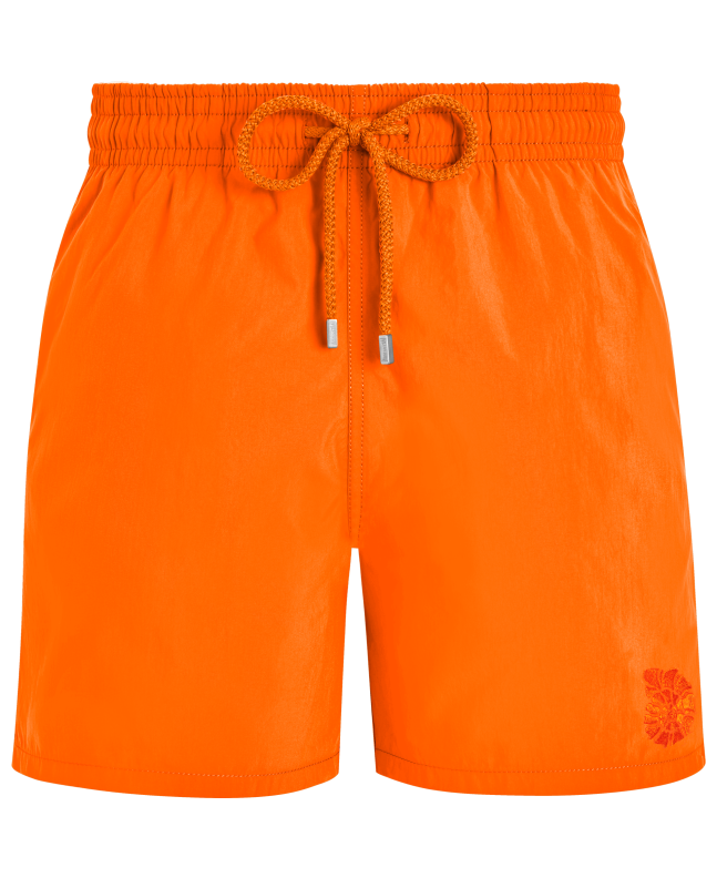 spezial madrid Vilebrequin Moorea Swin Short Noumea Sea Shells Water-Reactive Apricot Orange