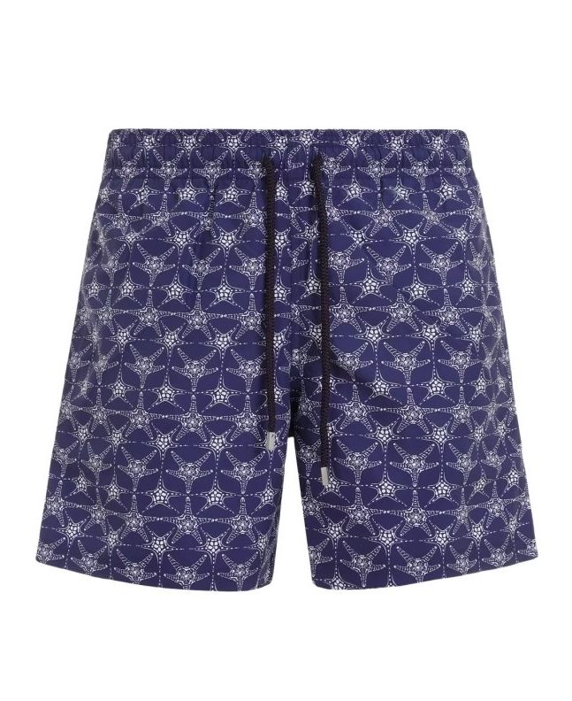 spezial madrid Vilebrequin Moorea Swin Short Sea Stars Minuit Navy