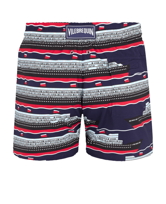 Spezial Madrid Vilebrequin Moorise Swim Short Stretch VBQ Cruise Lines Midnight Blue