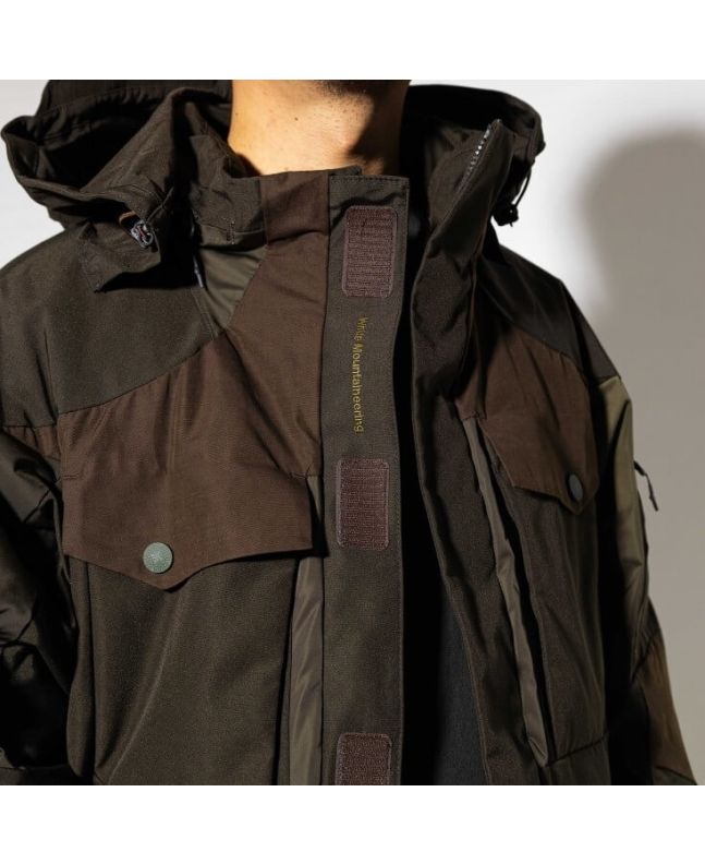 Spezial Madrid White Mountaineering Gore-Tex Infinium Primaloft® Padded Jacket Khaki