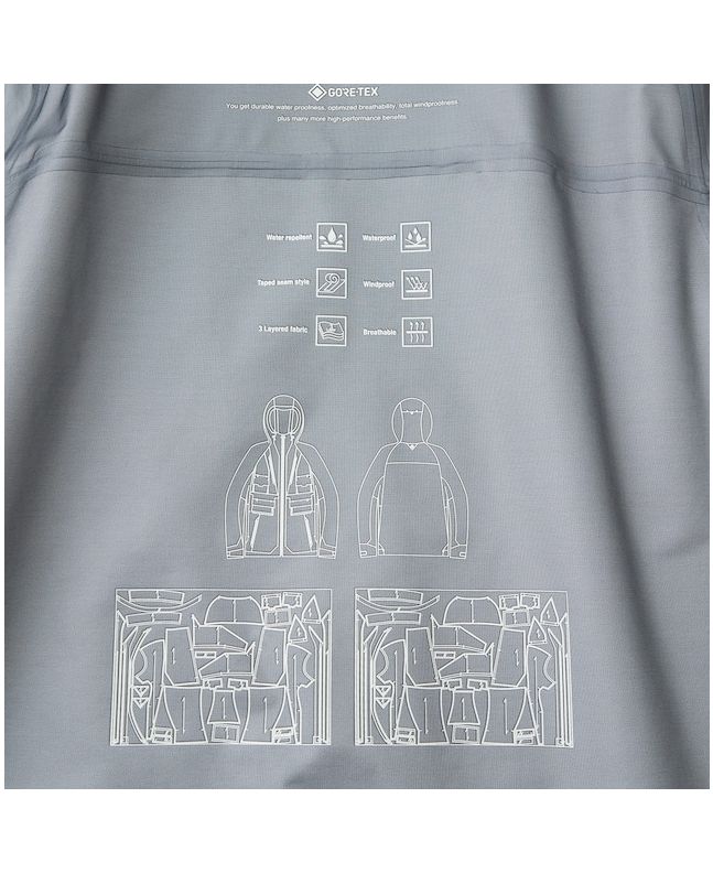 Spezial Madrid White Mountaineering Gore-Tex Mountain Parka Black