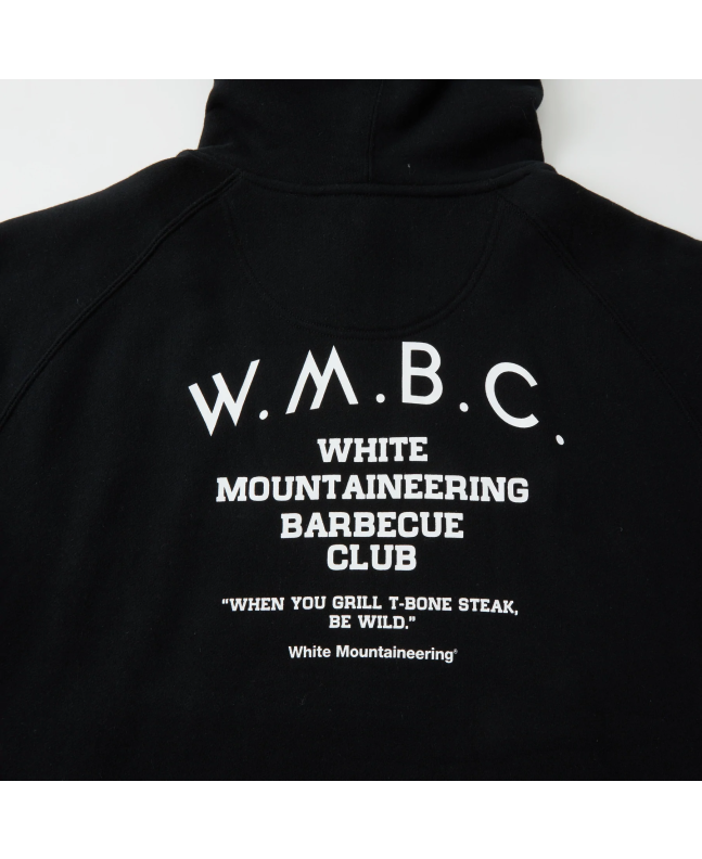 Spezial Madrid White Mountaineering Steak Hooded Sweatshirt Black