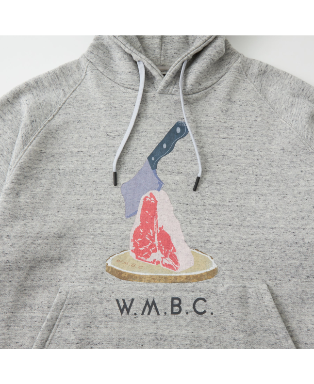 Spezial Madrid White Mountaineering Steak Hooded Sweatshirt Light Grey