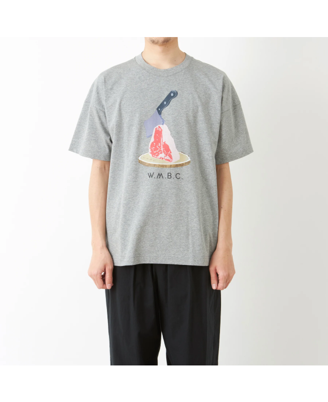 Spezial Madrid White Mountaineering Steak Tee Light Grey