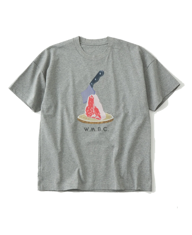 spezial madrid White Mountaineering Steak Tee Light Grey