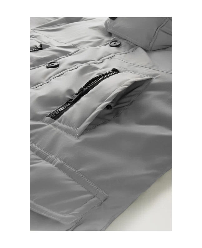 Spezial Madrid Woolrich Arctic Parka Evolution Reflective Grey