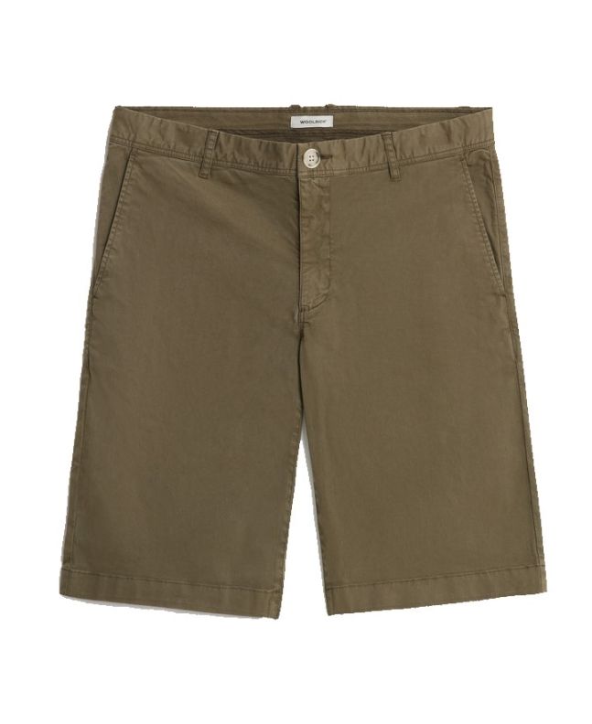 spezial madrid Woolrich Classic Cotton Shorts Army Olive