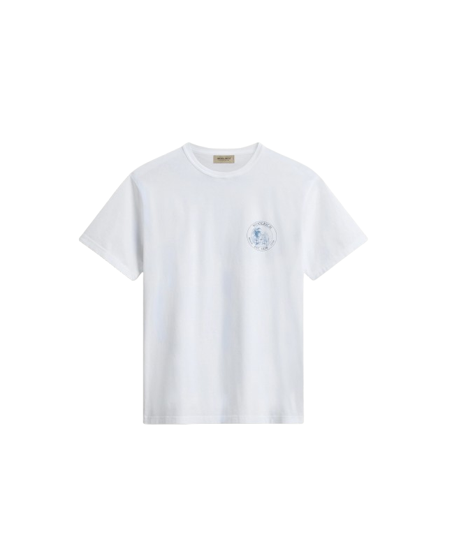 spezial madrid Woolrich Pure Cotton Tee Bright White