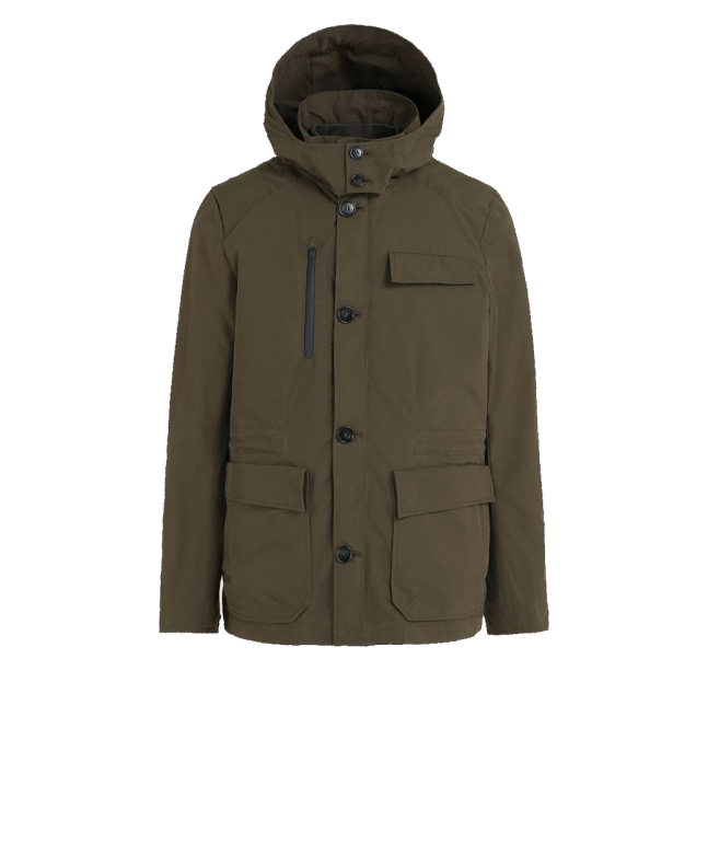 spezial madrid Woolrich Stag Field Jacket Dark Green