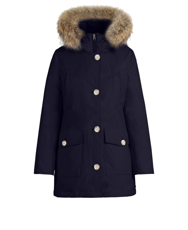 spezial madrid Woolrich W´s Arctic Parka High Collar Dark Navy
