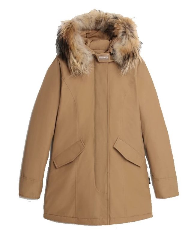 spezial madrid Woolrich W´s Luxury Arctic Parka Alaskan Brown