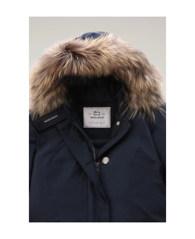 Spezial Madrid Woolrich W´s Luxury Arctic Parka Melton Blue