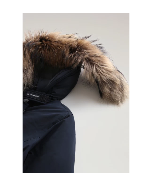 Spezial Madrid Woolrich W´s Luxury Arctic Parka Melton Blue