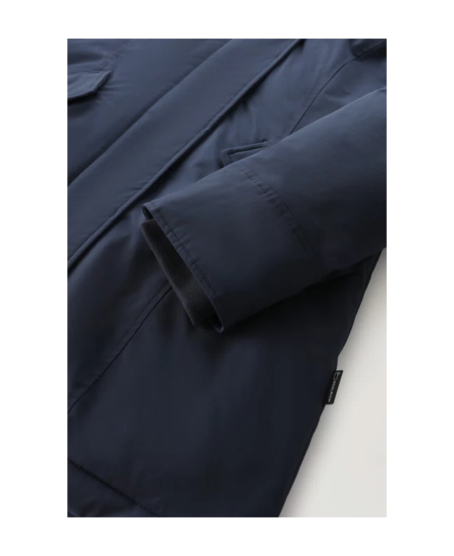 Spezial Madrid Woolrich W´s Luxury Arctic Parka Melton Blue