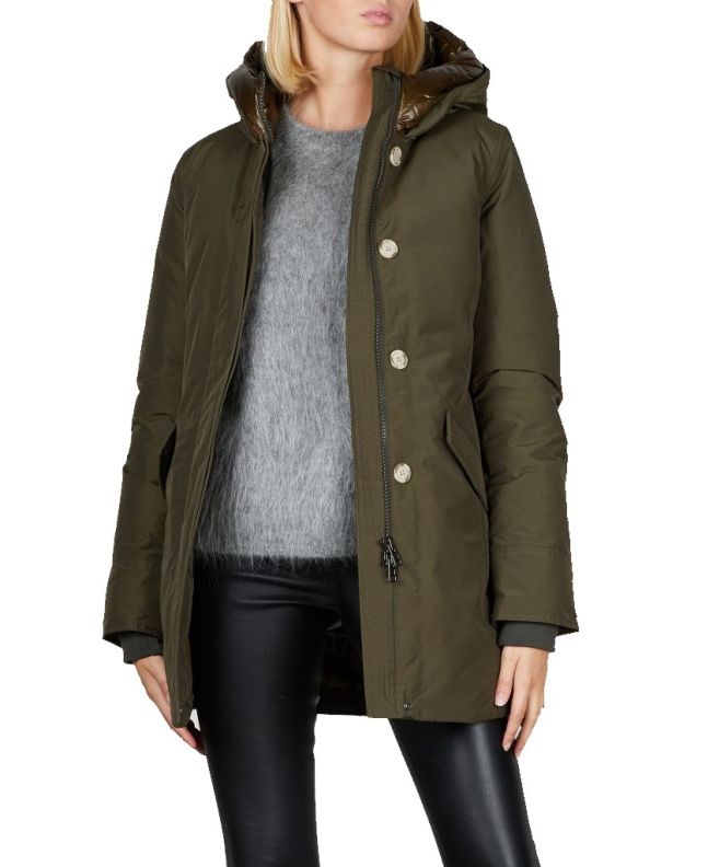 Spezial Madrid Woolrich W´s Luxury Arctic Parka NF Dark Green