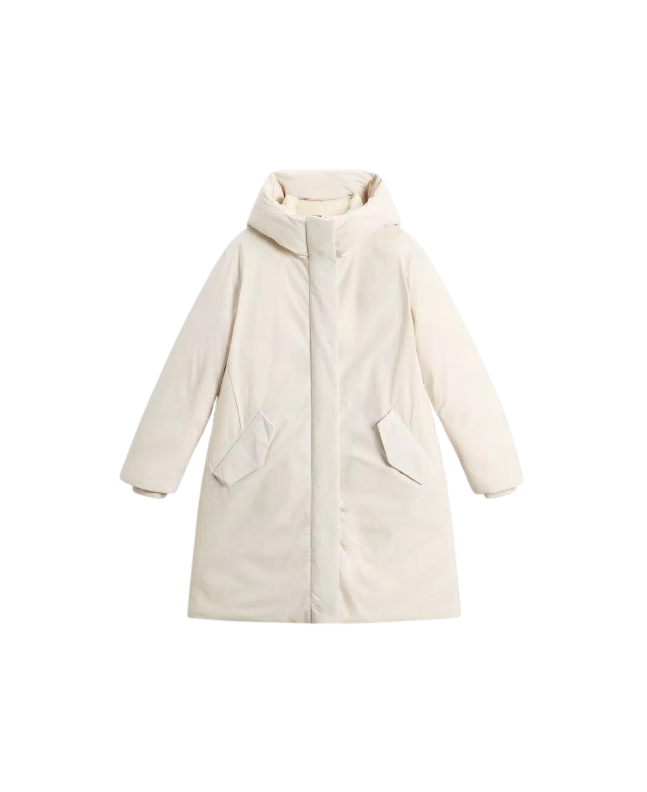 spezial madrid Woolrich W´s Luxury Cocoon Parka Milky Cream