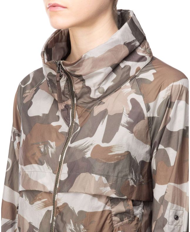 Spezial Madrid Woolrich W´s Short A-Line Anorak Camou