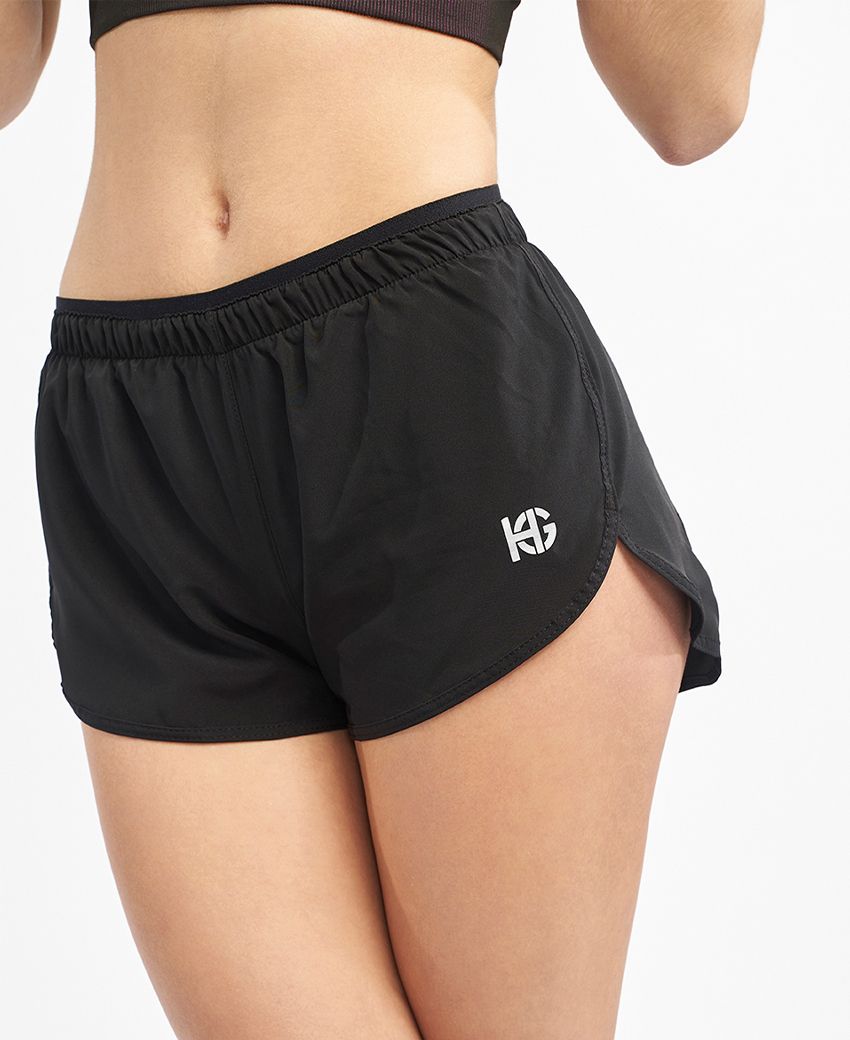 Sport Hg ALTAIR Short Holgado Negro Con Forro Interior