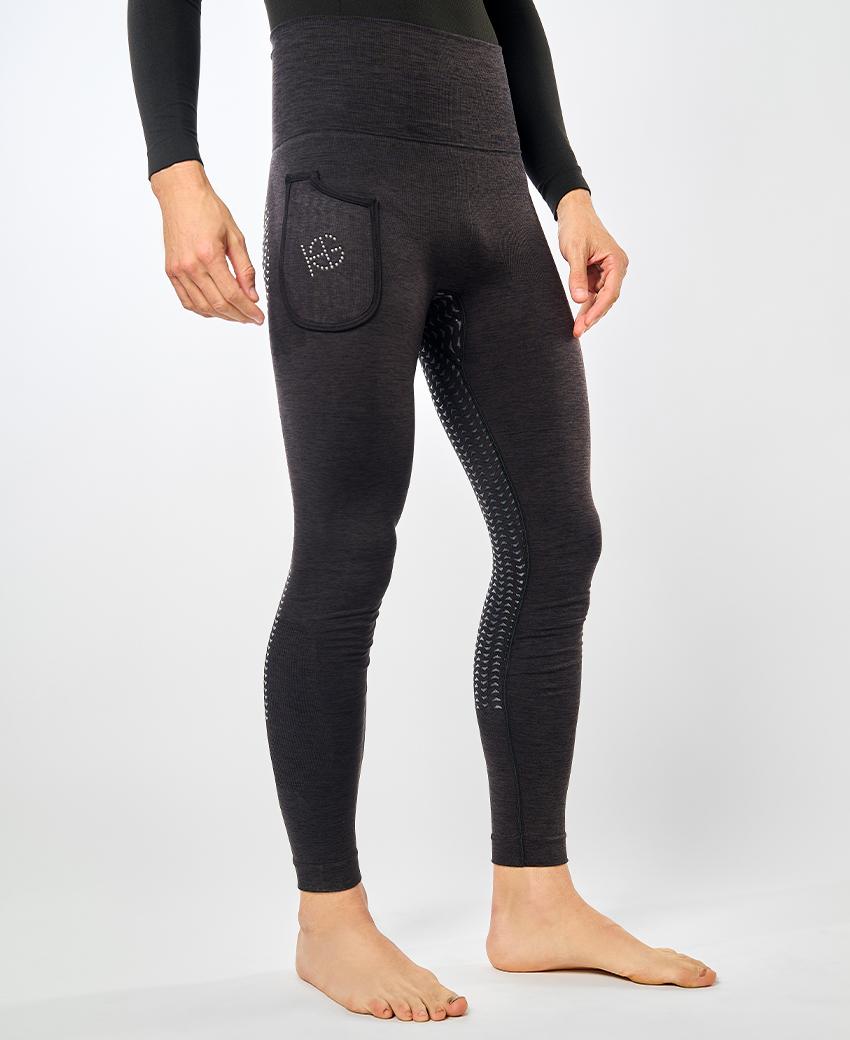 Sport Hg BANKER UNISEX Malla De Hípica Negro Asfalto