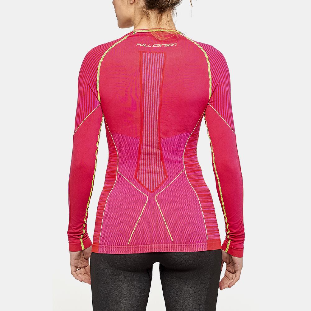 Sport Hg C-XTREM Camiseta Femenina De Manga Larga Con Fibra De Carbono Fucsia