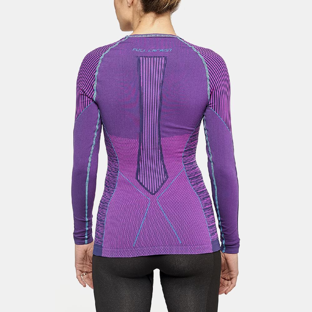 Sport Hg C-XTREM Camiseta Femenina De Manga Larga Con Fibra De Carbono Morado