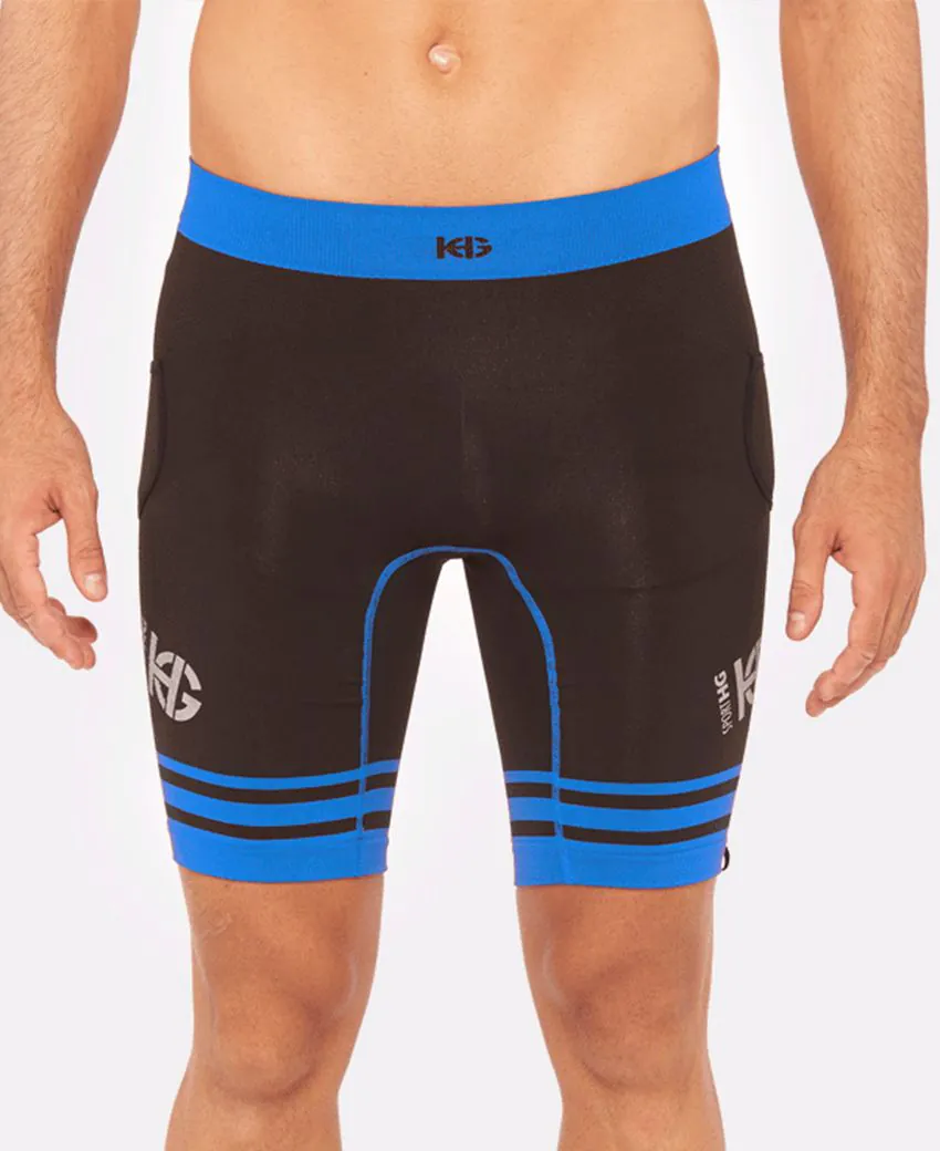 sport hg DALES 2.0 Malla corta con fibra de carbono azul