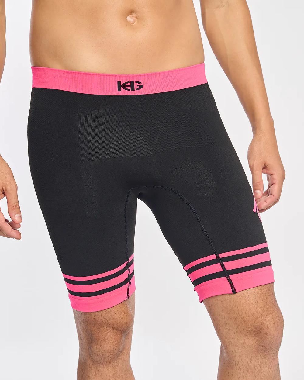 sport hg DALES 2.0 Malla corta con fibra de carbono fucsia