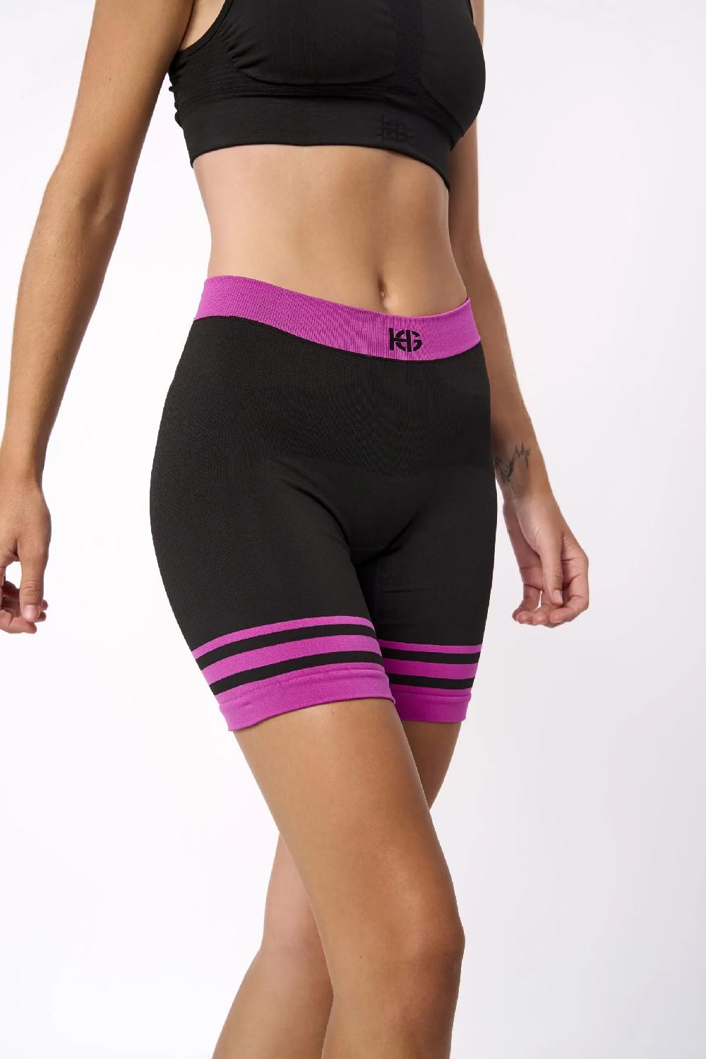 sport hg DALES 2.0 Malla corta con fibra de carbono fucsia