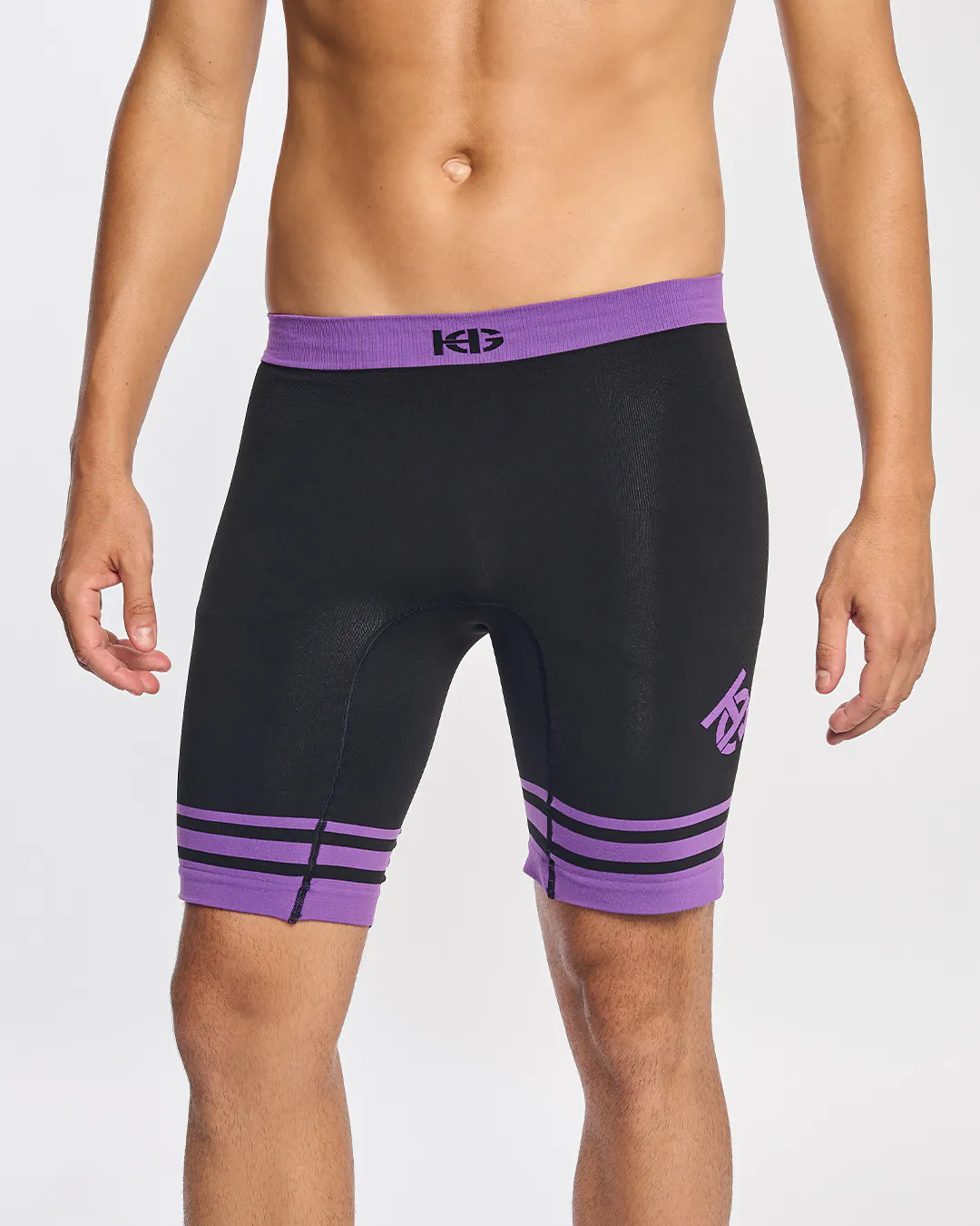 sport hg DALES 2.0 Malla corta con fibra de carbono lavanda