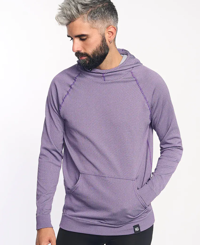 sport hg JOTUN Sudadera técnica con capucha lavanda