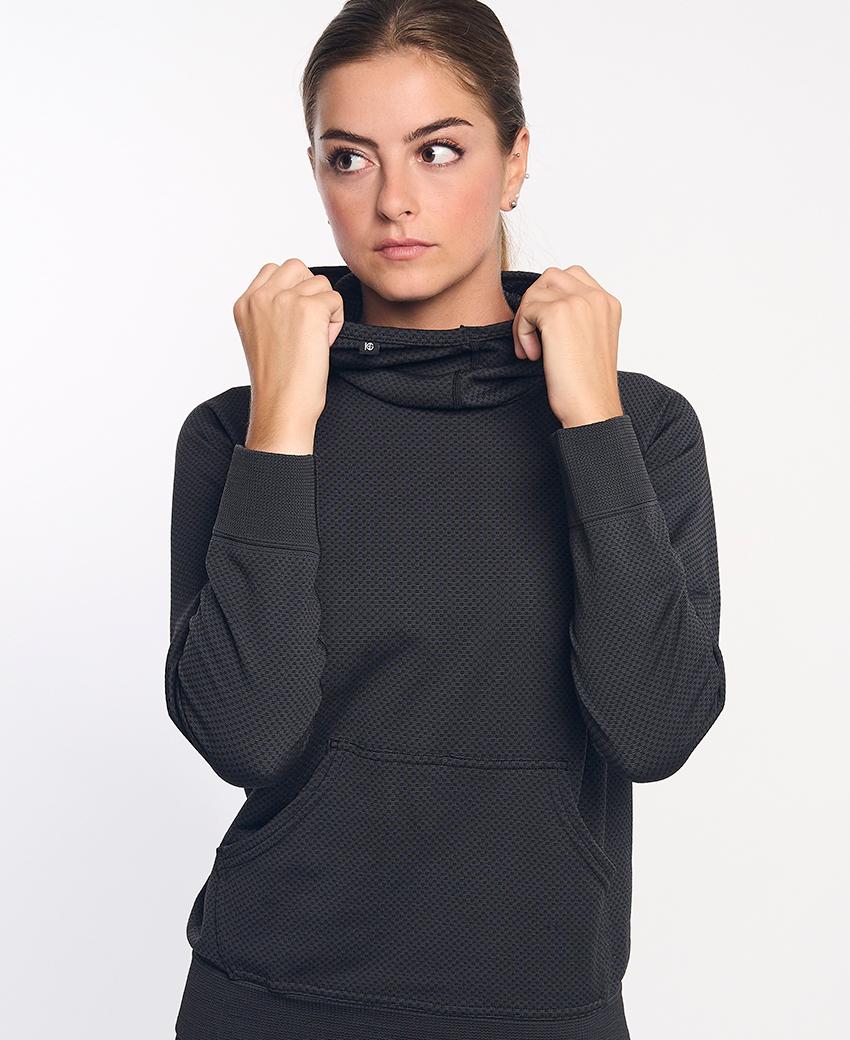 Sport Hg JOTUN Sudadera Técnica Con Capucha Negro Asfalto