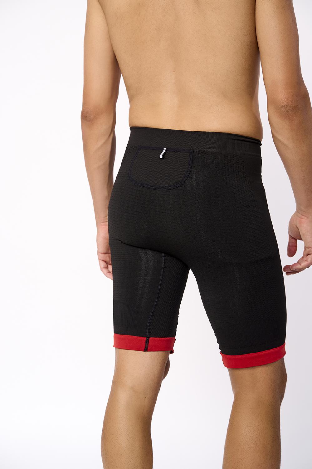 Sport Hg KERRY Malla Corta Con Fibra De Carbono Rojo