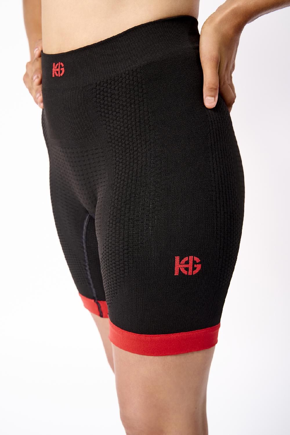 Sport Hg KERRY Malla Corta Con Fibra De Carbono Rojo