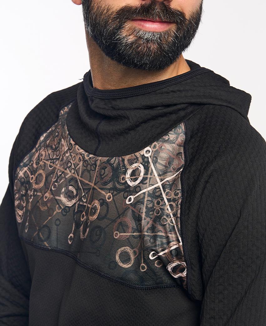 Sport Hg KONG Sudadera Técnica Estampada Con Capucha