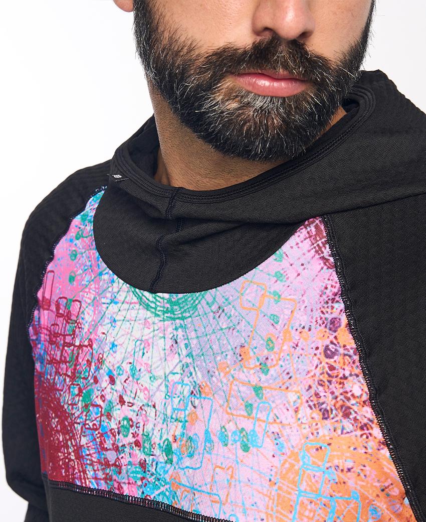 Sport Hg KONG Sudadera Técnica Estampada Con Capucha