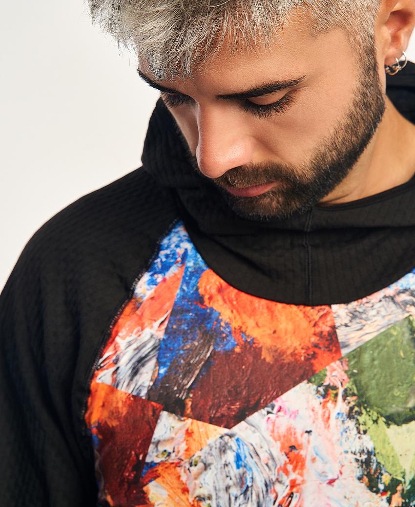 Sport Hg KONG Sudadera Técnica Estampada Con Capucha