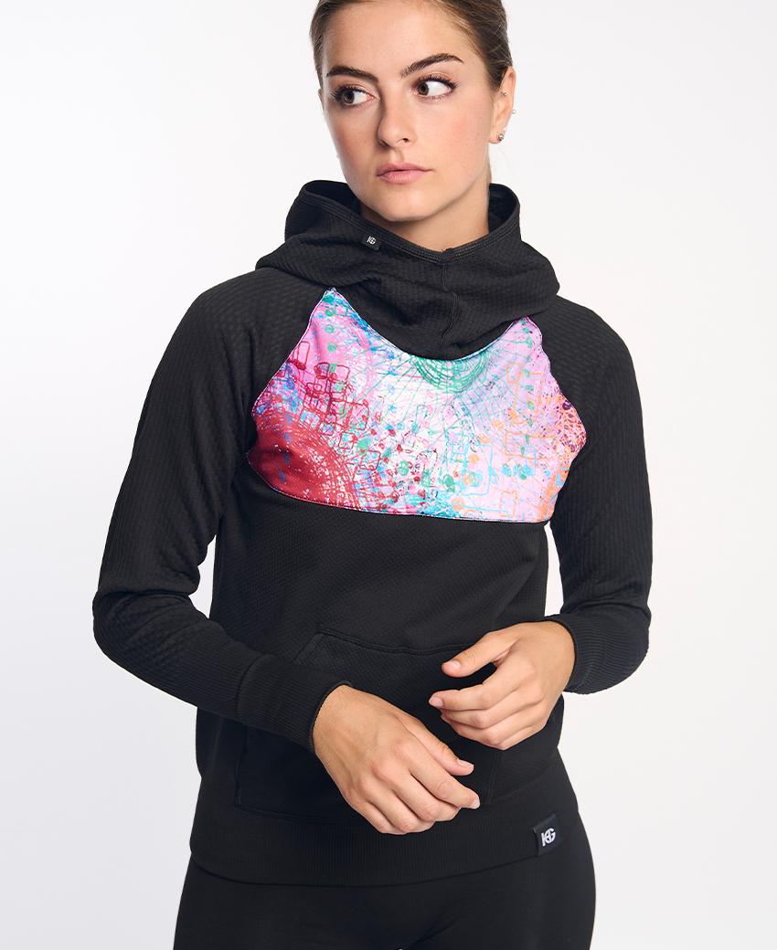 Sport Hg KONG Sudadera Técnica Estampada Con Capucha