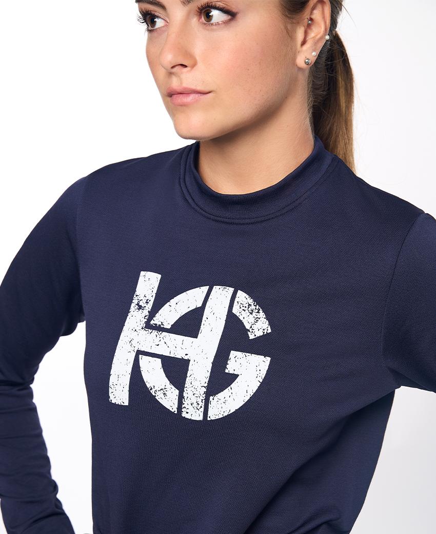 Sport Hg LOBBY UNISEX Sudadera Técnica De Segunda Capa Azul Marino