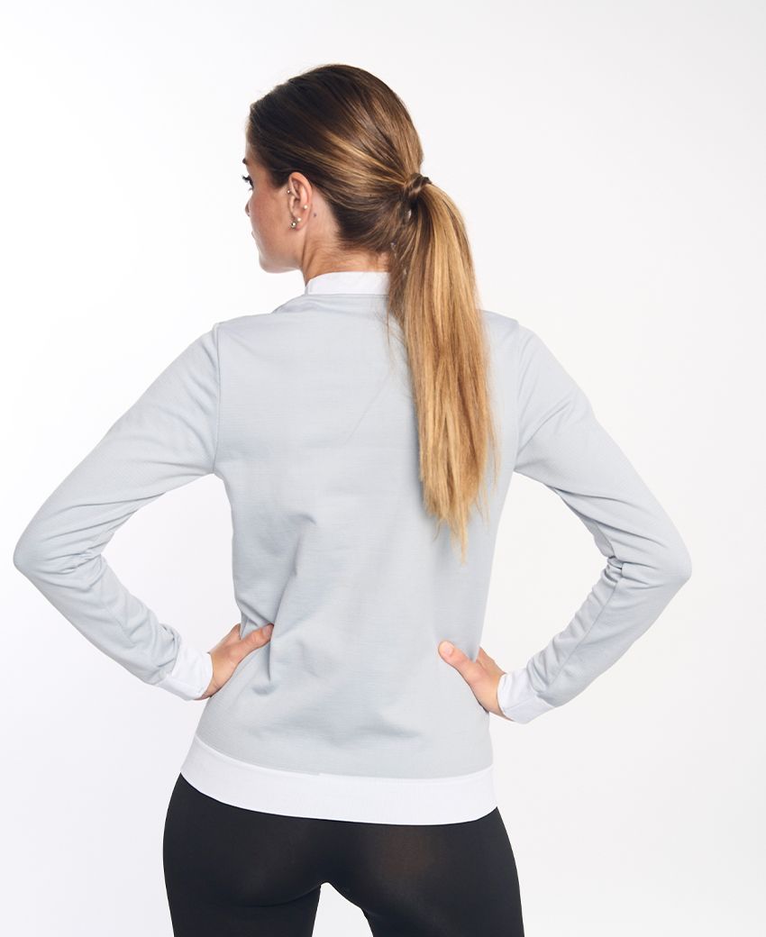 Sport Hg LOBBY UNISEX Sudadera Técnica De Segunda Capa Blanco Hueso