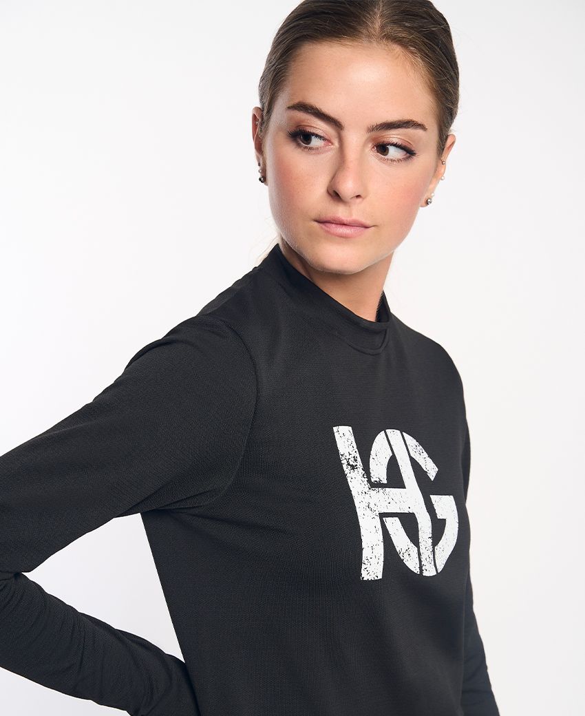 Sport Hg LOBBY UNISEX Sudadera Técnica De Segunda Capa Negra