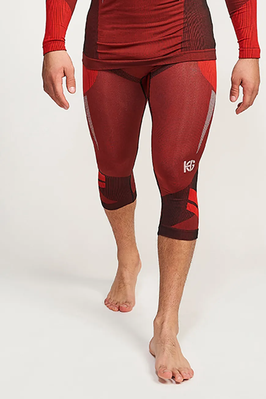 sport hg PALMER Malla pirata técnica masculina para esquí rojo