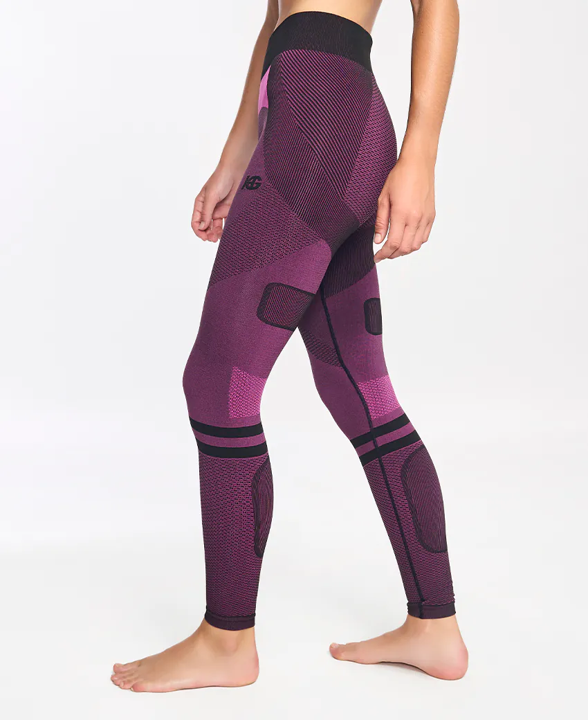 sport hg PENTRO UNISEX Malla larga técnica con fibra de carbono fucsia unisex