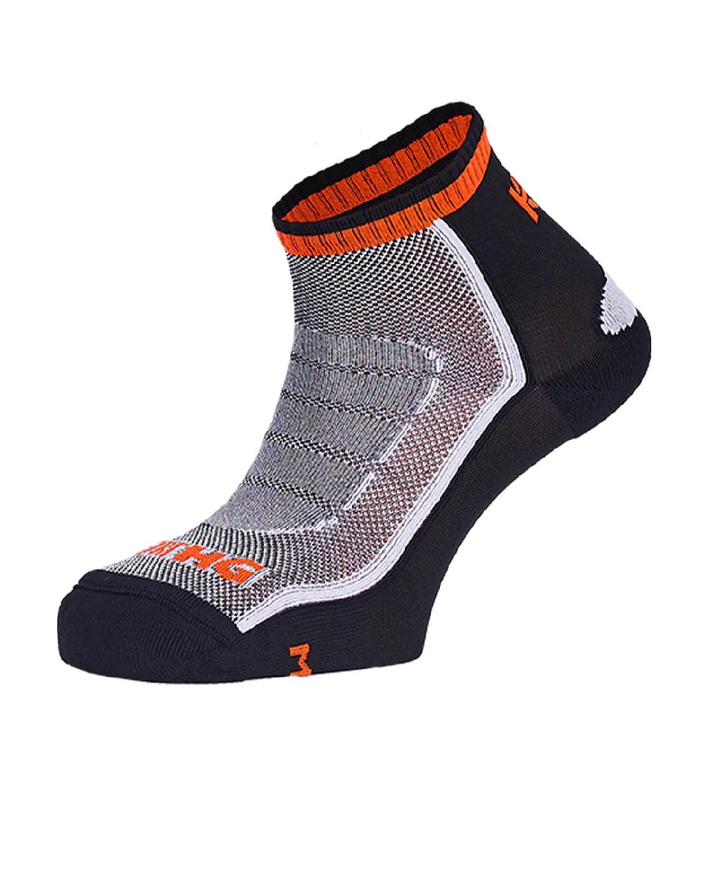 sport hg ALTAI Calcetines cortos negro/naranja